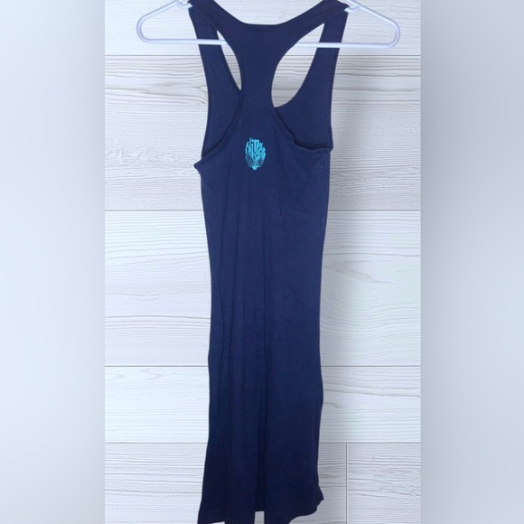 WINGS HAWAII Handmade Hawaiian Womens Tropical Mermaid Mini Dress - Picture 3 of 8